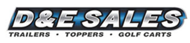 D&E Sales - Trailers - Toppers - Golf Carts